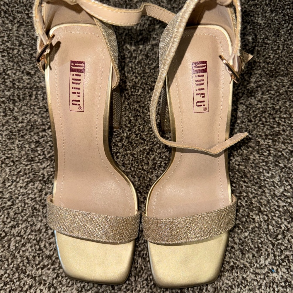 Gold Women's Sandals